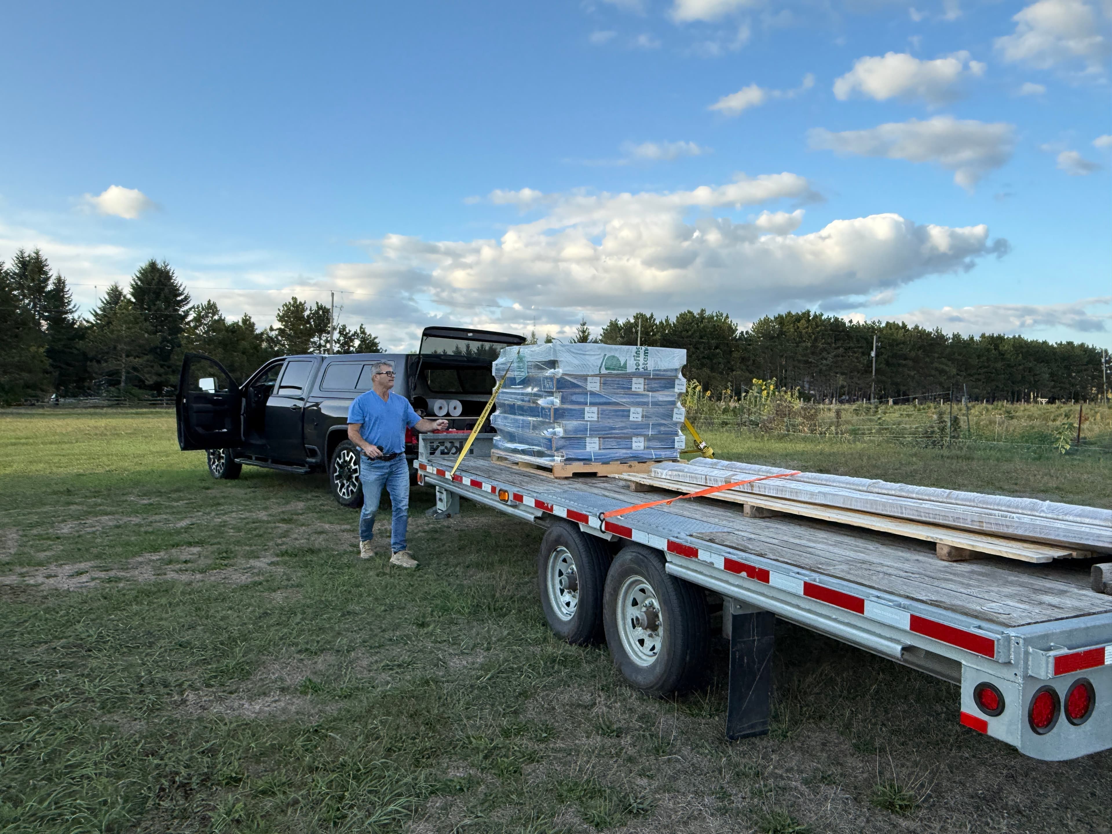Select Metal Roofing service truck