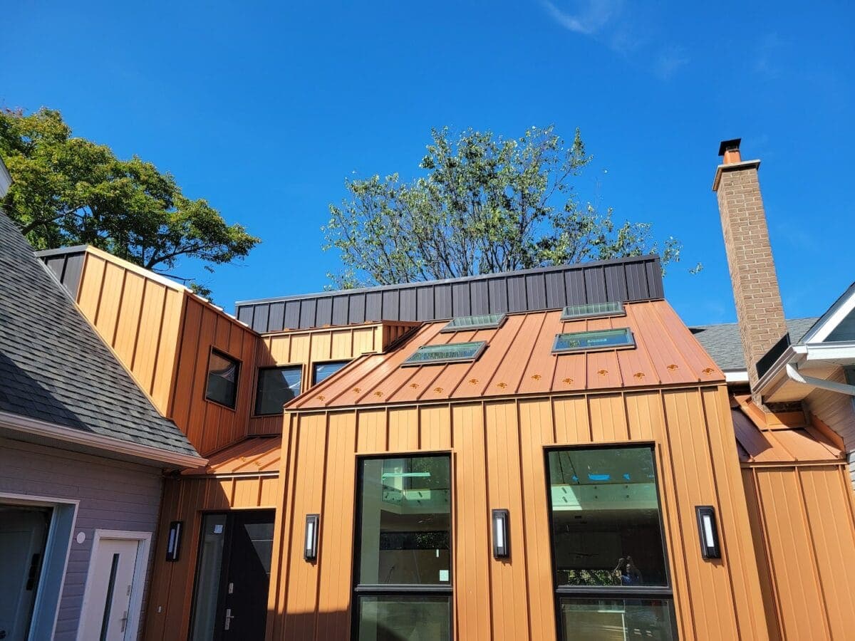 Heritage Series in Cuivre Classique — copper-tone PVDF finish