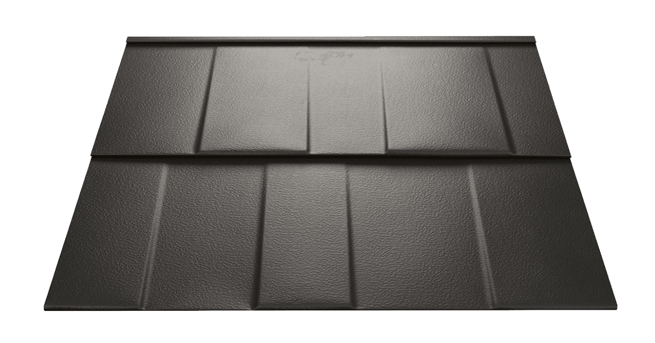 Wakefield Bridge in Espresso on a stone-front home